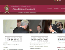 Tablet Screenshot of alfonsiana.org